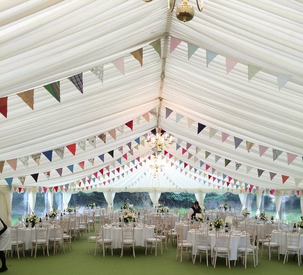 classic marquees wedding hire vintage tea party bunting retro styling york yorkshire