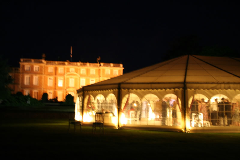 classic marquees birthday marquee hire yorkshire york outdoor wedding evening vintage